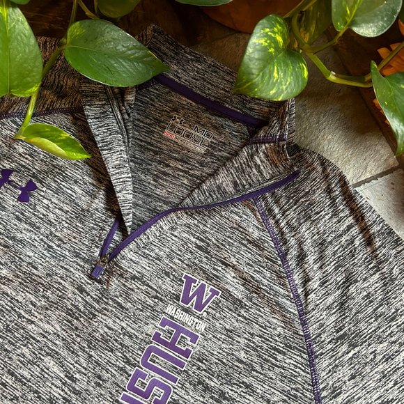 Washington Huskies Quarter Zip by Under Armour - Picture 6 of 15